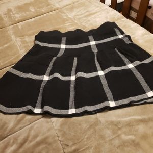 Plaid print fit n flare xl shirt  Elle